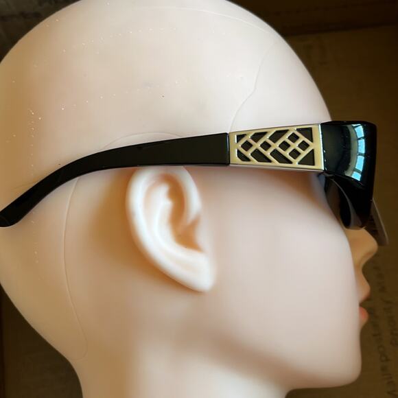 Solar Shield Fits Over Polarized Rectangular Sunglasses Black M - Picture 7 of 11